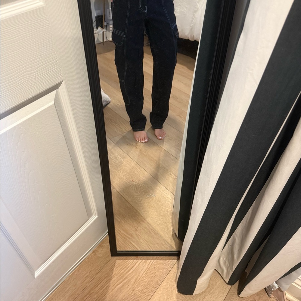 BDG Women's Black Jeans Overalls